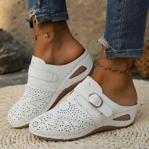 Suede Summer Sandals