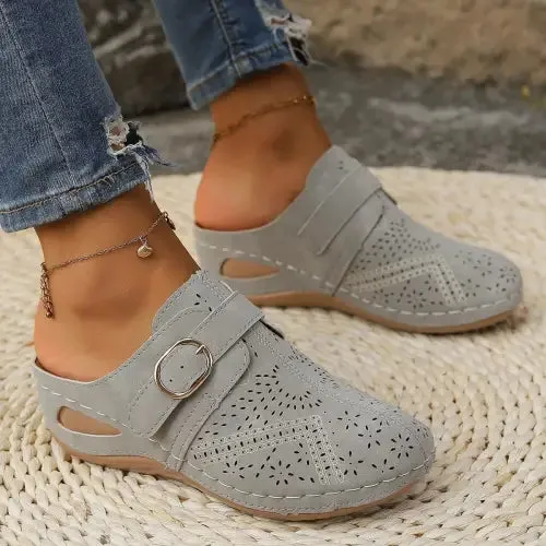 Suede Summer Sandals