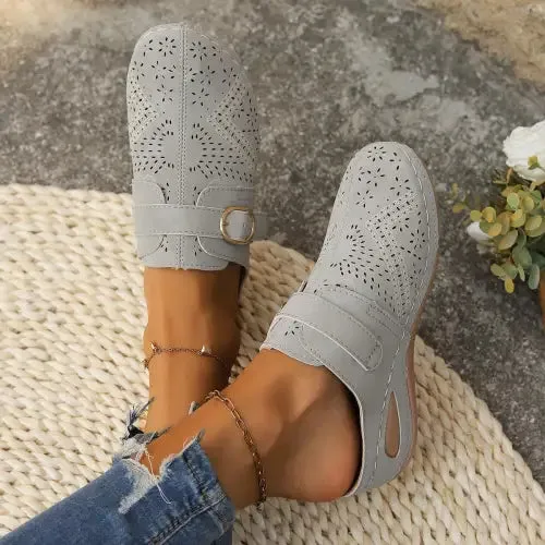 Suede Summer Sandals