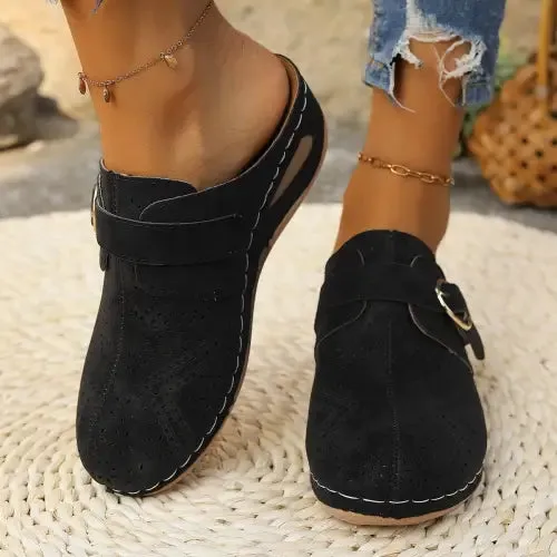 Suede Summer Sandals