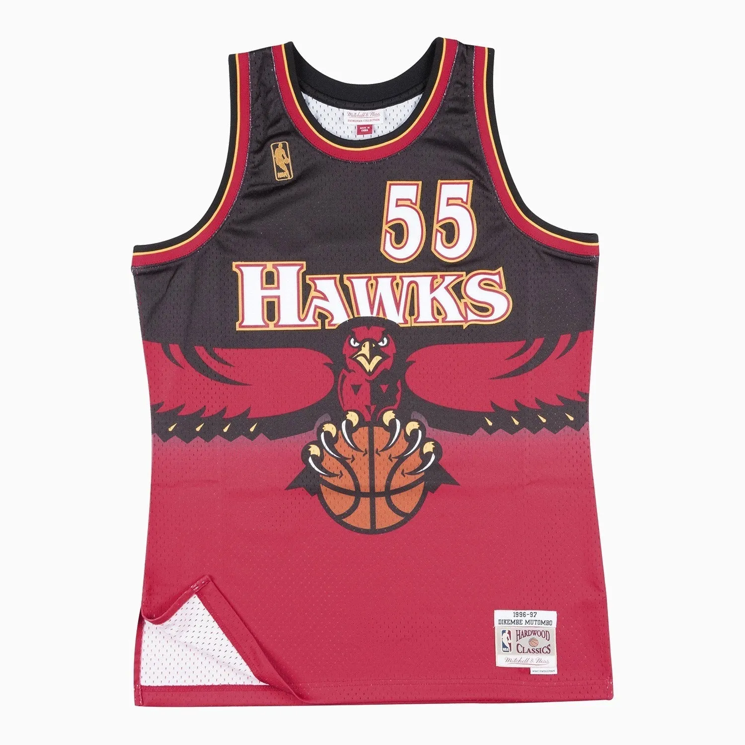 Swingman Dikembe Mutombo Atlanta Hawks NBA 1996-97 Jersey
