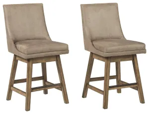 Tallenger - Uph Swivel Barstool (2/cn)