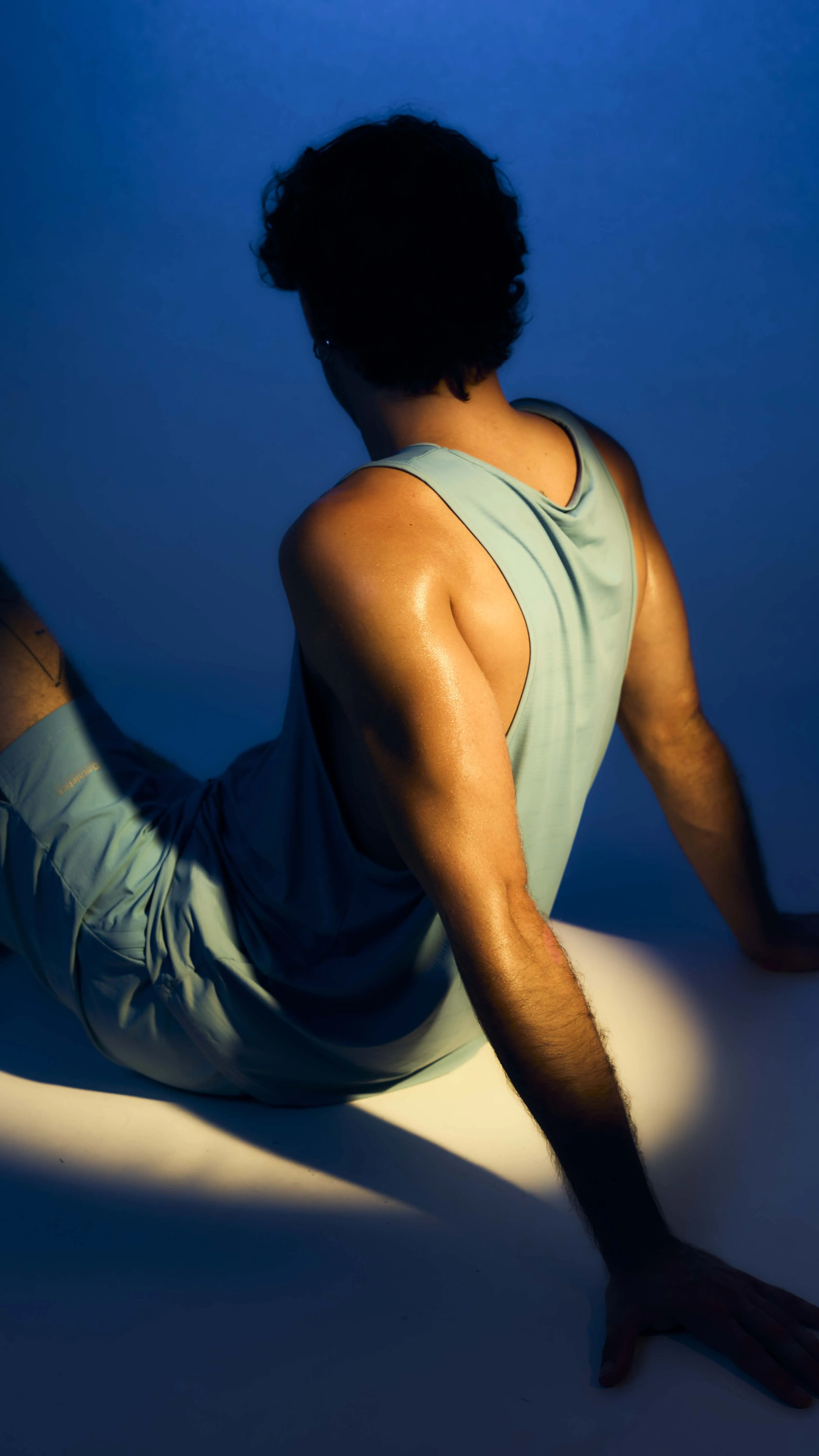 TANK TOP RUNNING ARONA BLUE