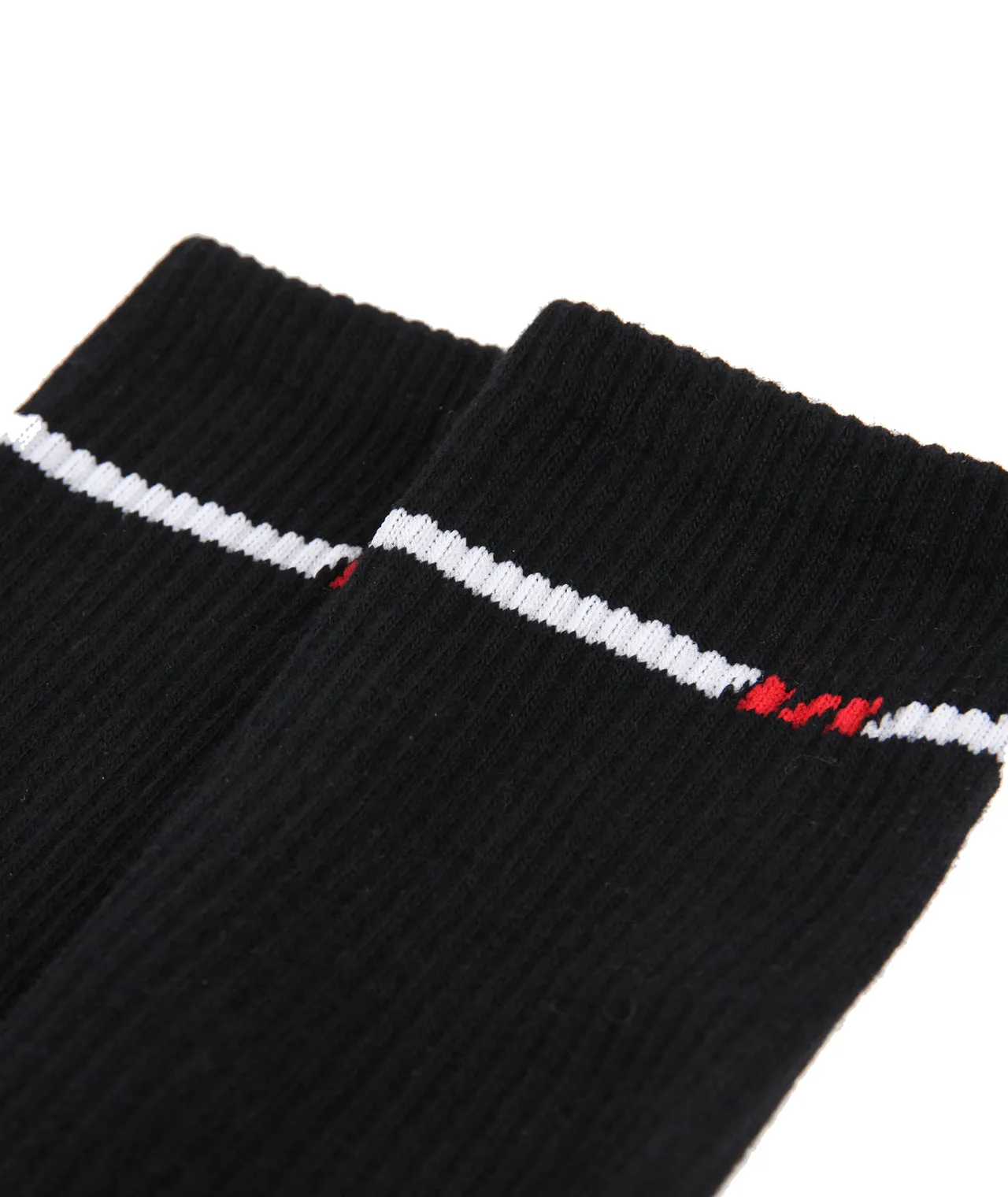 Tatami Crew Socks (2 Pack) - Black