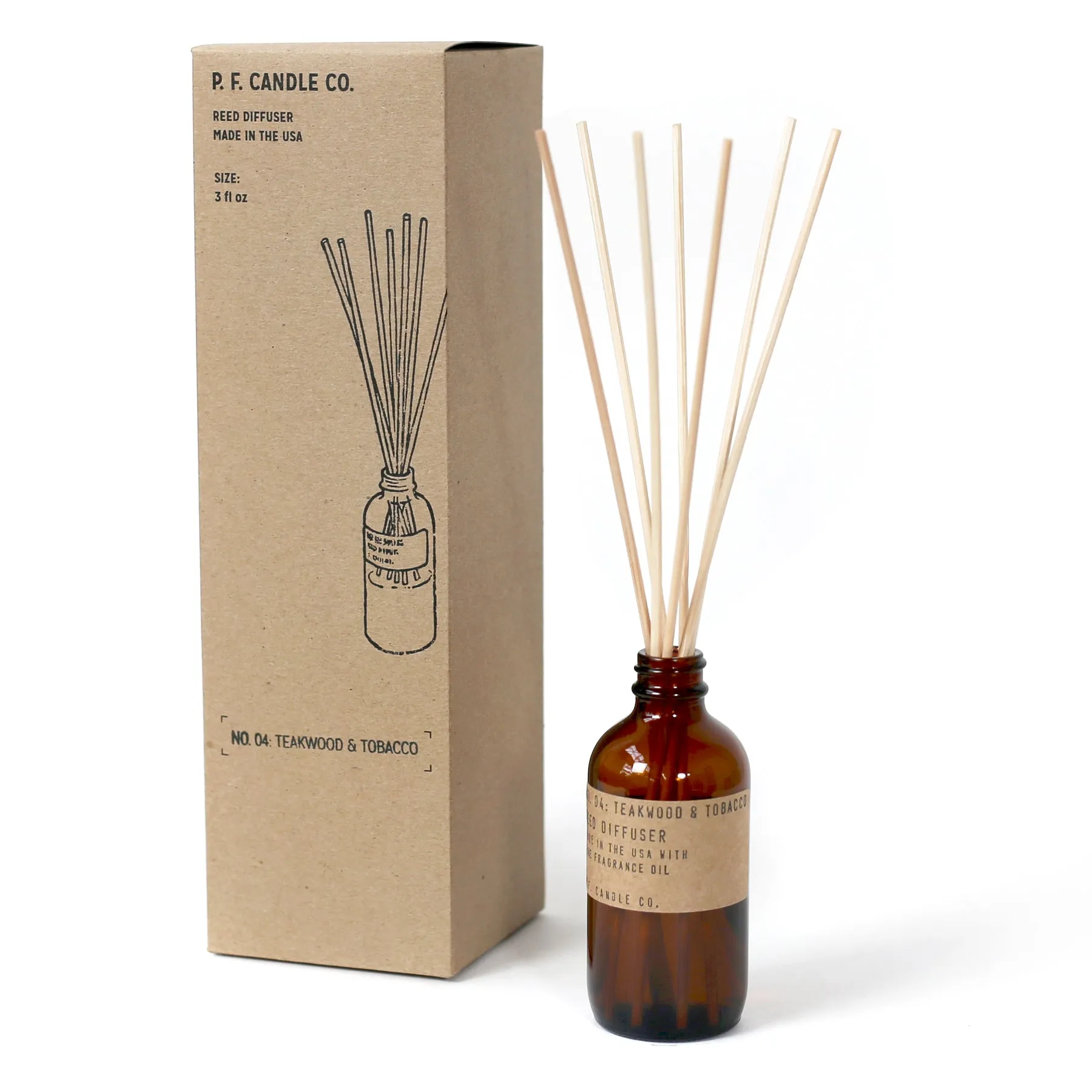 Teakwood   Tobacco Reed Diffuser