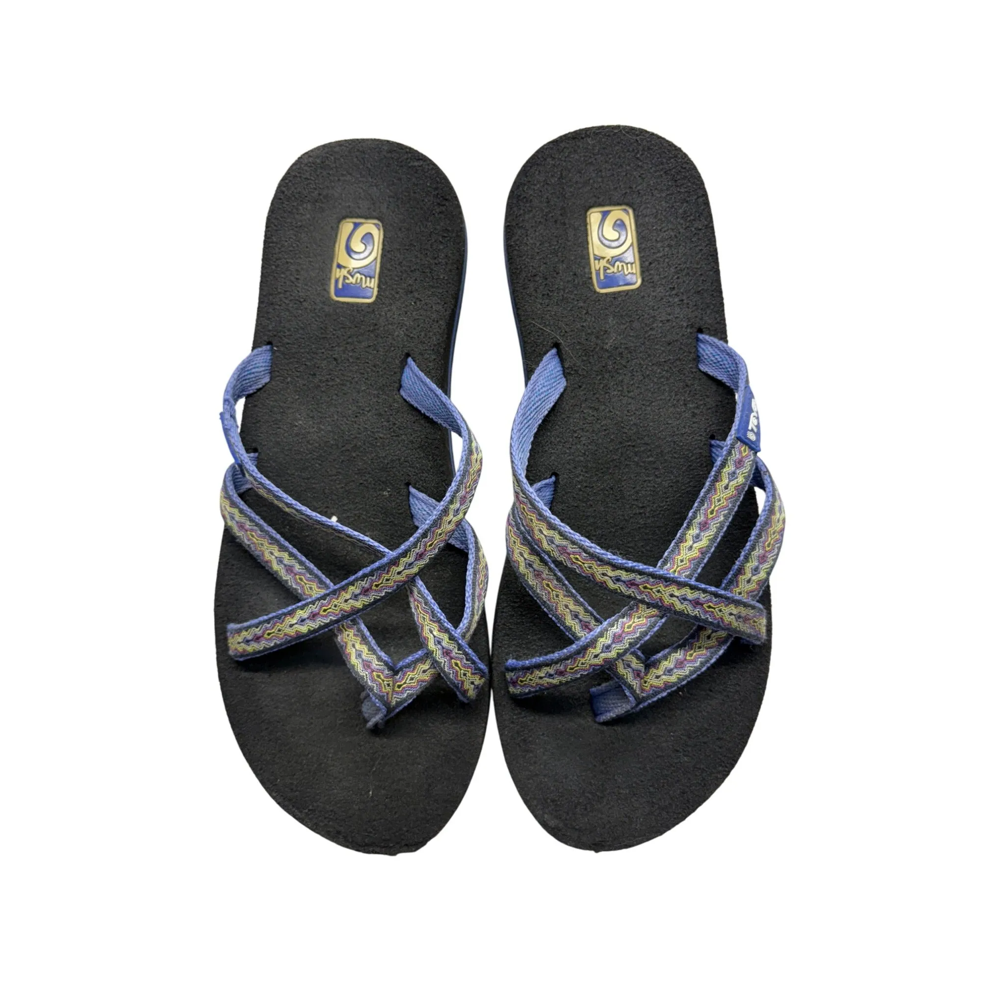Teva Womens Multicolor Strap Sandals Size W7 #7643