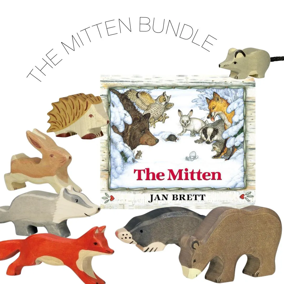 The Mitten - Book and Animal Bundle