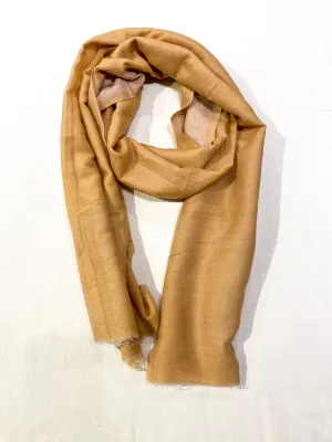 TWO-COLOR WOVEN CASHMERE