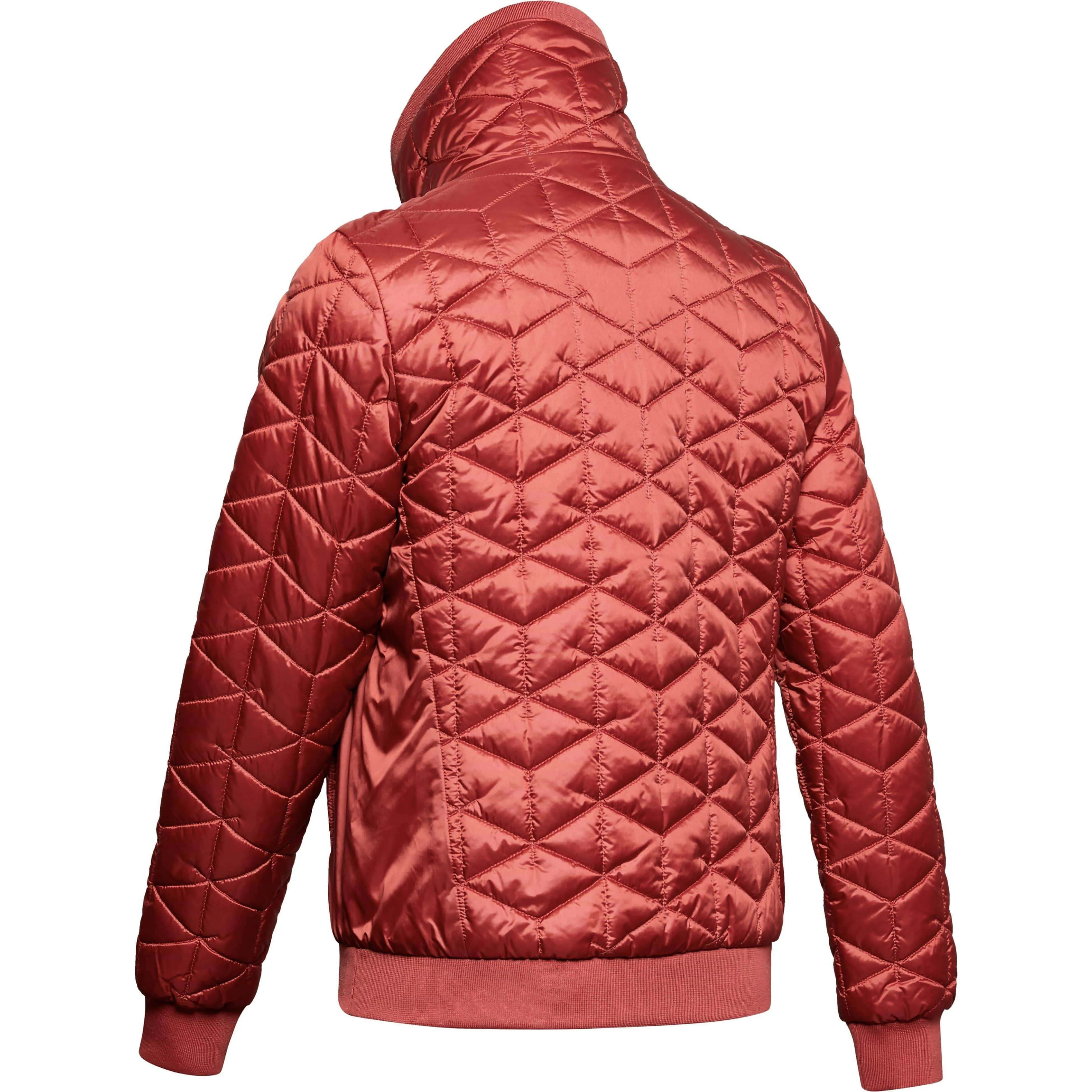 Under Armour ColdGear Reactor Performance Womens Jacket - Pink