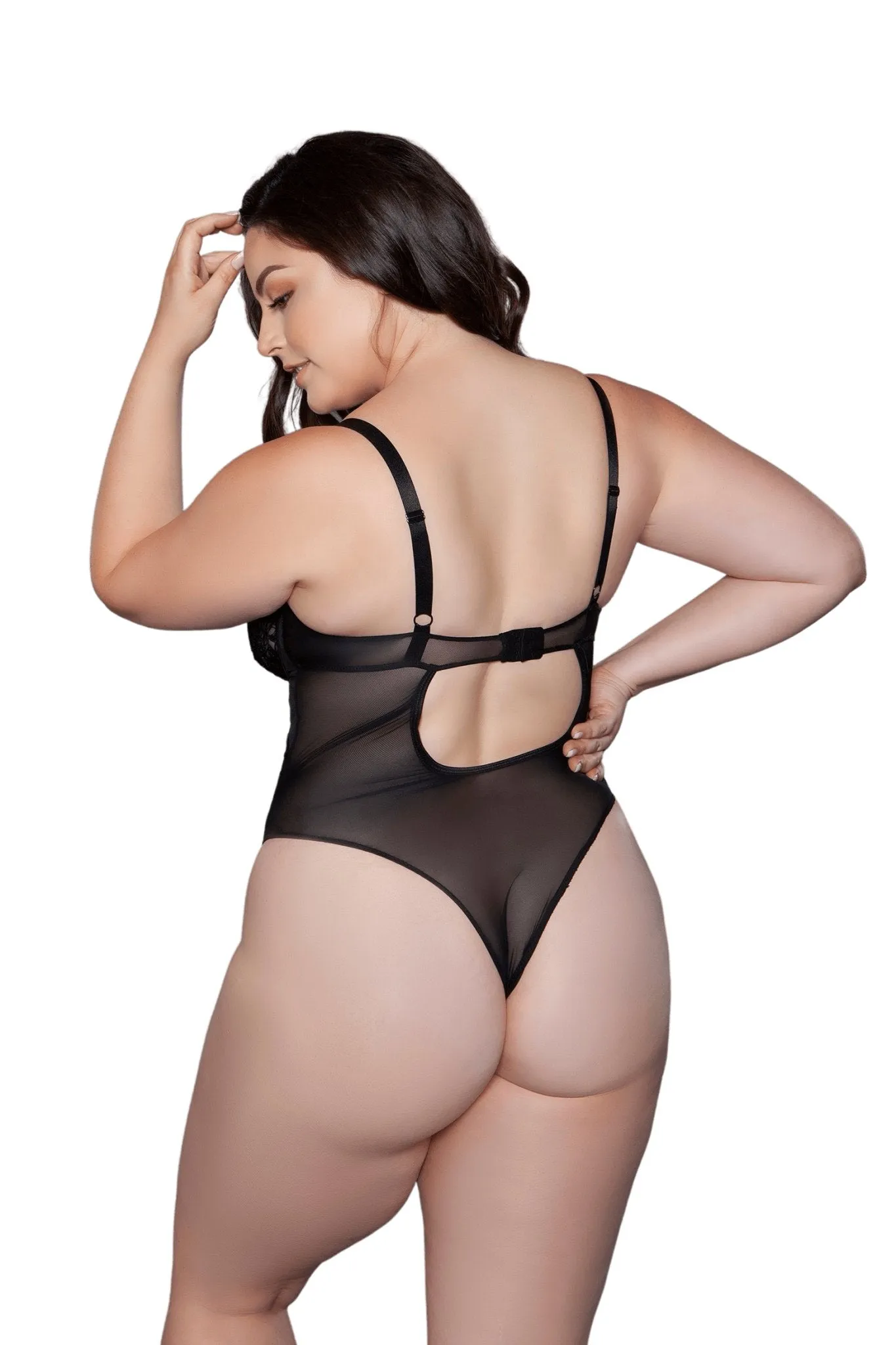 Underwire Micromesh Bodysuit