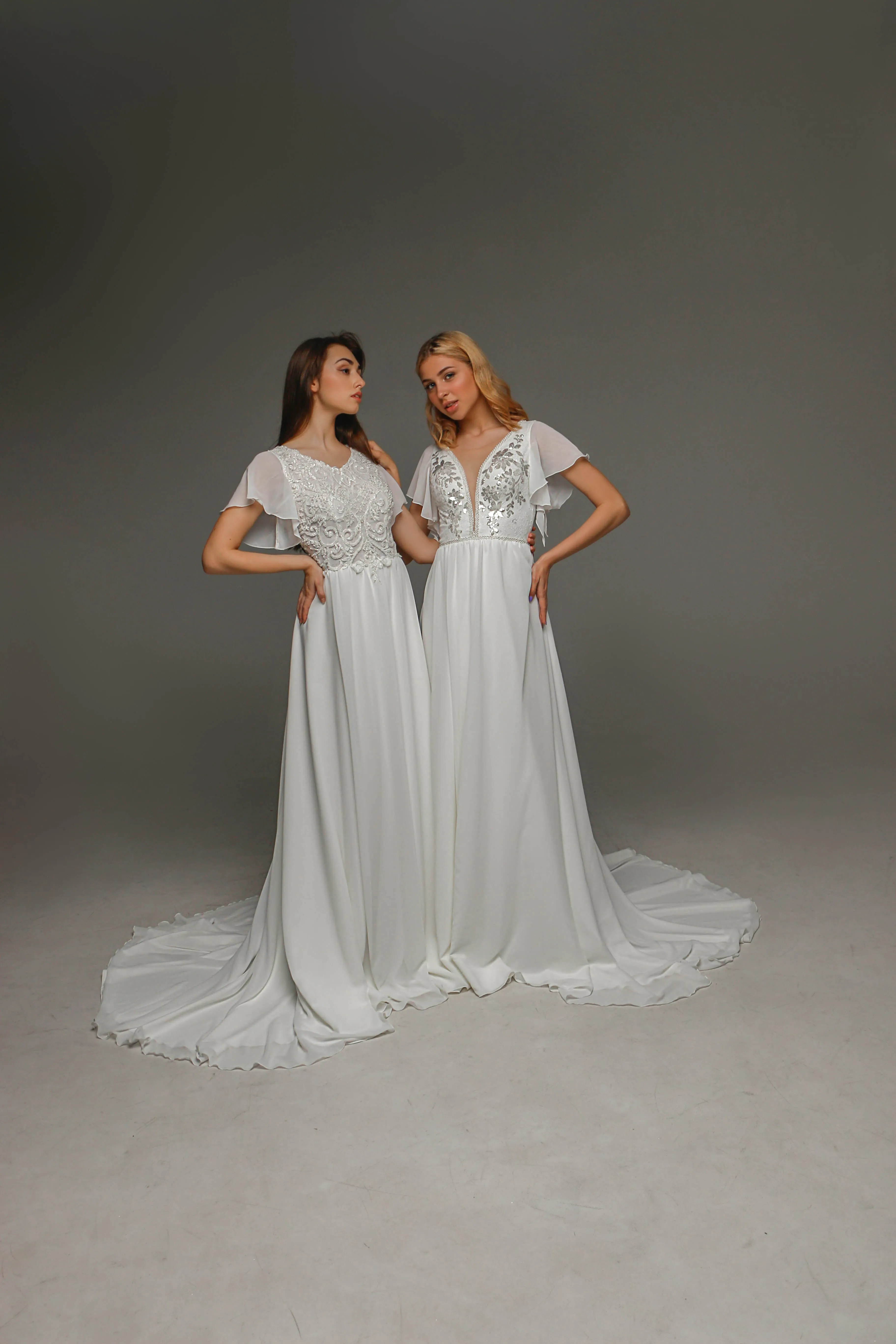 V0011,Summer Wedding Dress, Glamorous Wedding Dress
