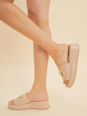 Venezia Leather Wedge