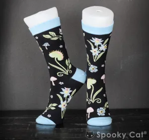 Venus Flytrap Mushroom Socks (One Size)