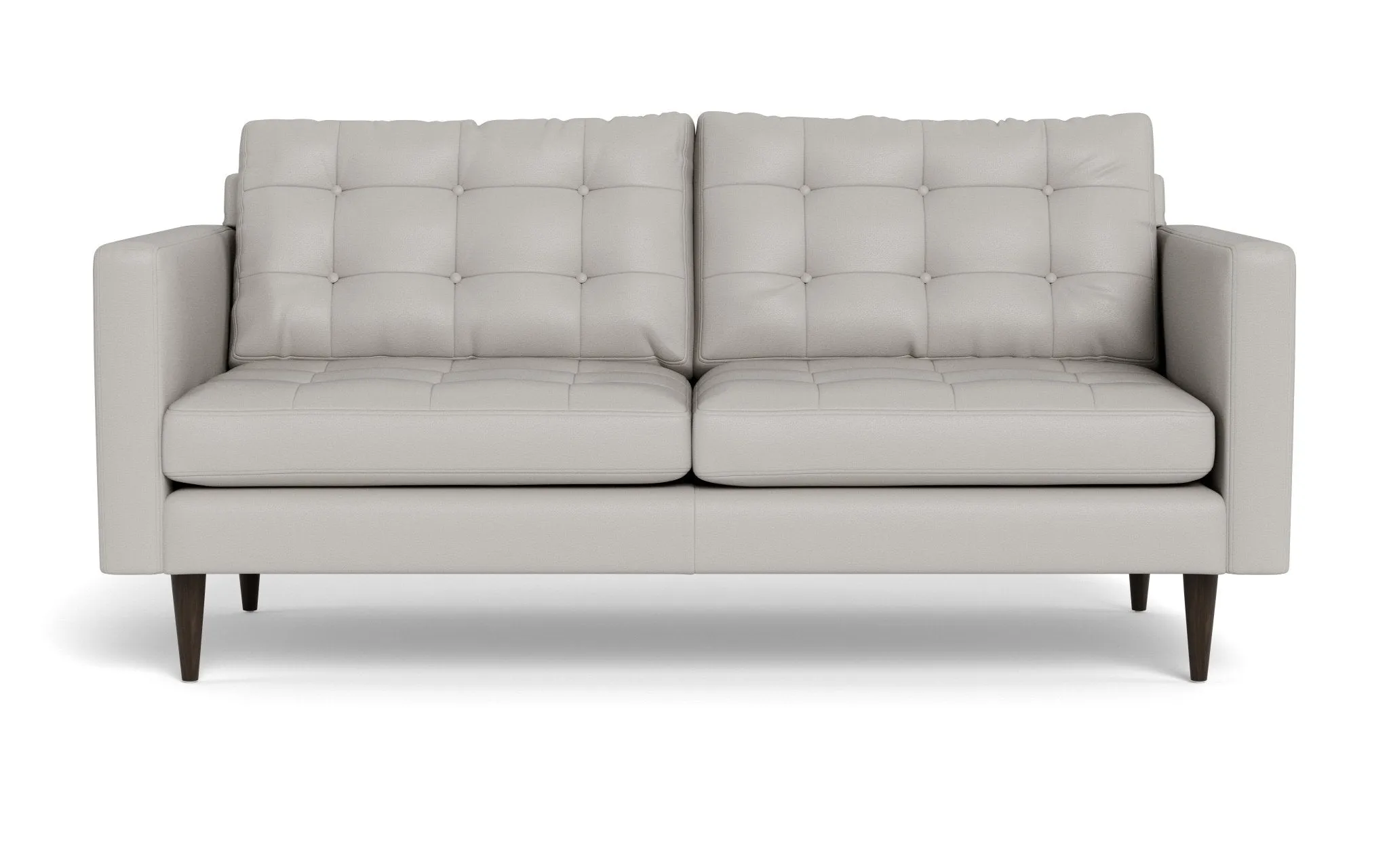 Wallace 74" Leather Apartment Sofa