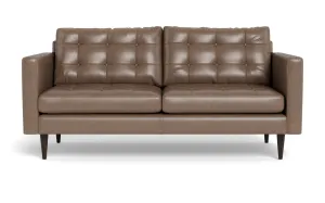 Wallace 74" Leather Apartment Sofa