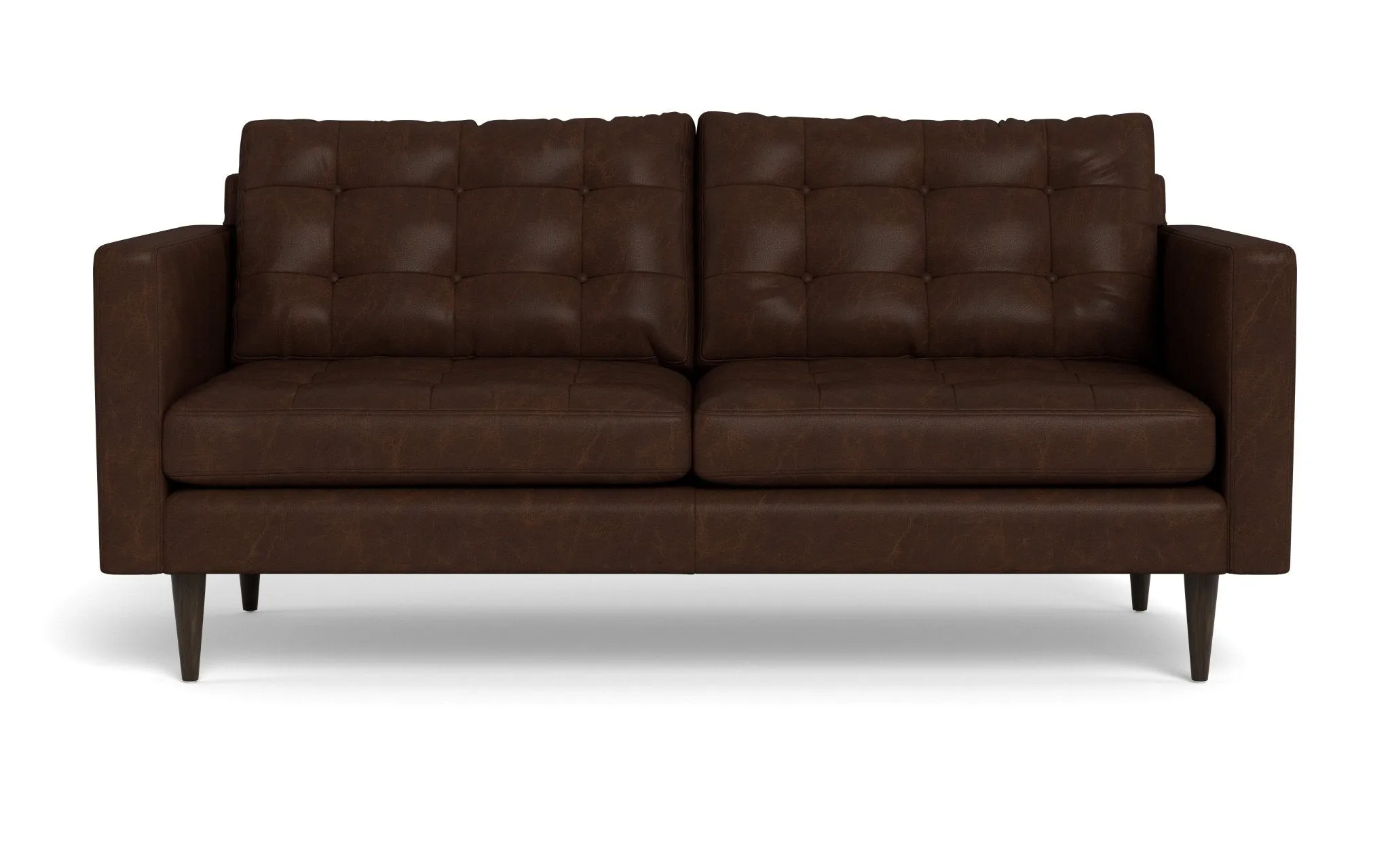 Wallace 74" Leather Apartment Sofa