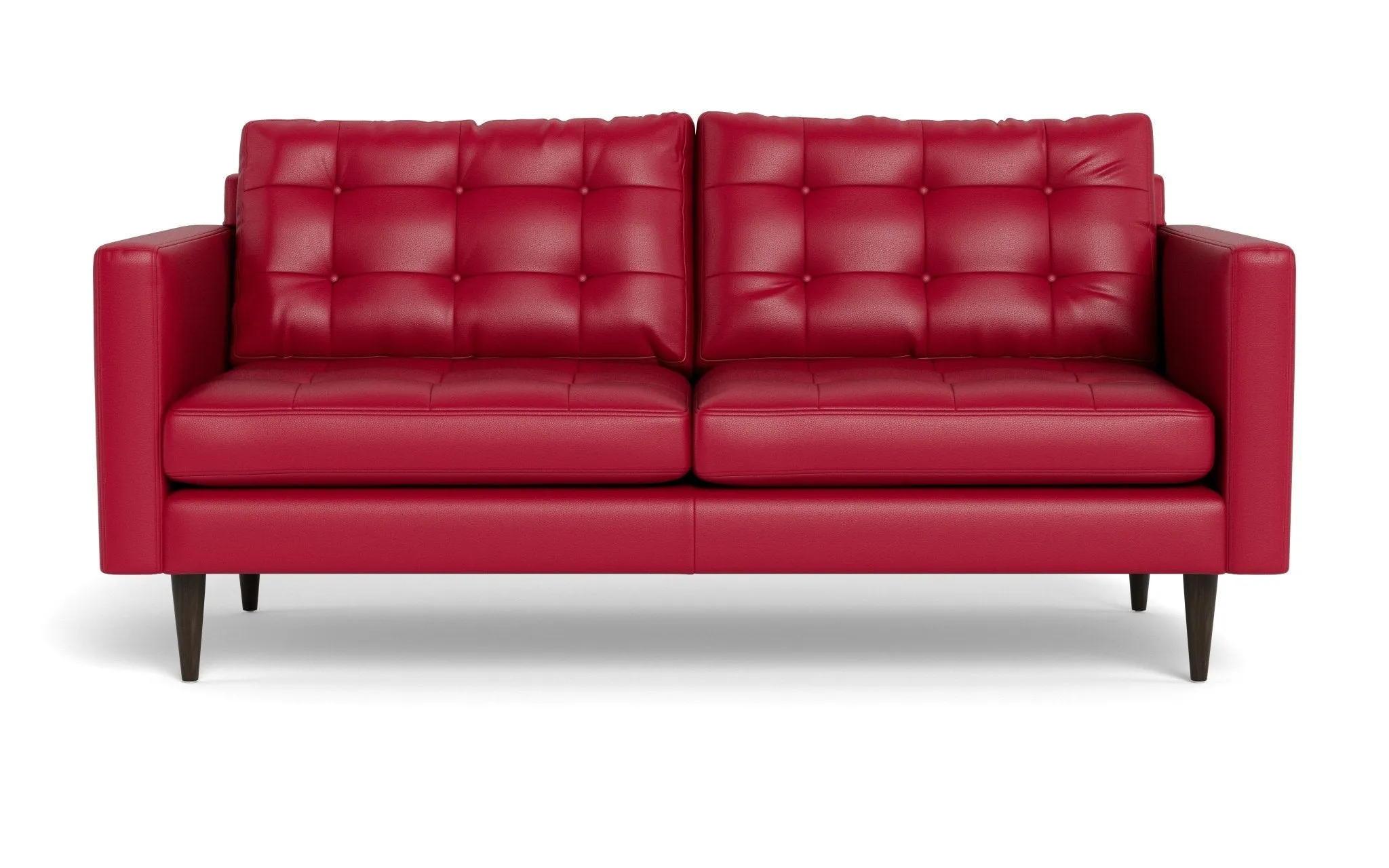 Wallace 74" Leather Apartment Sofa