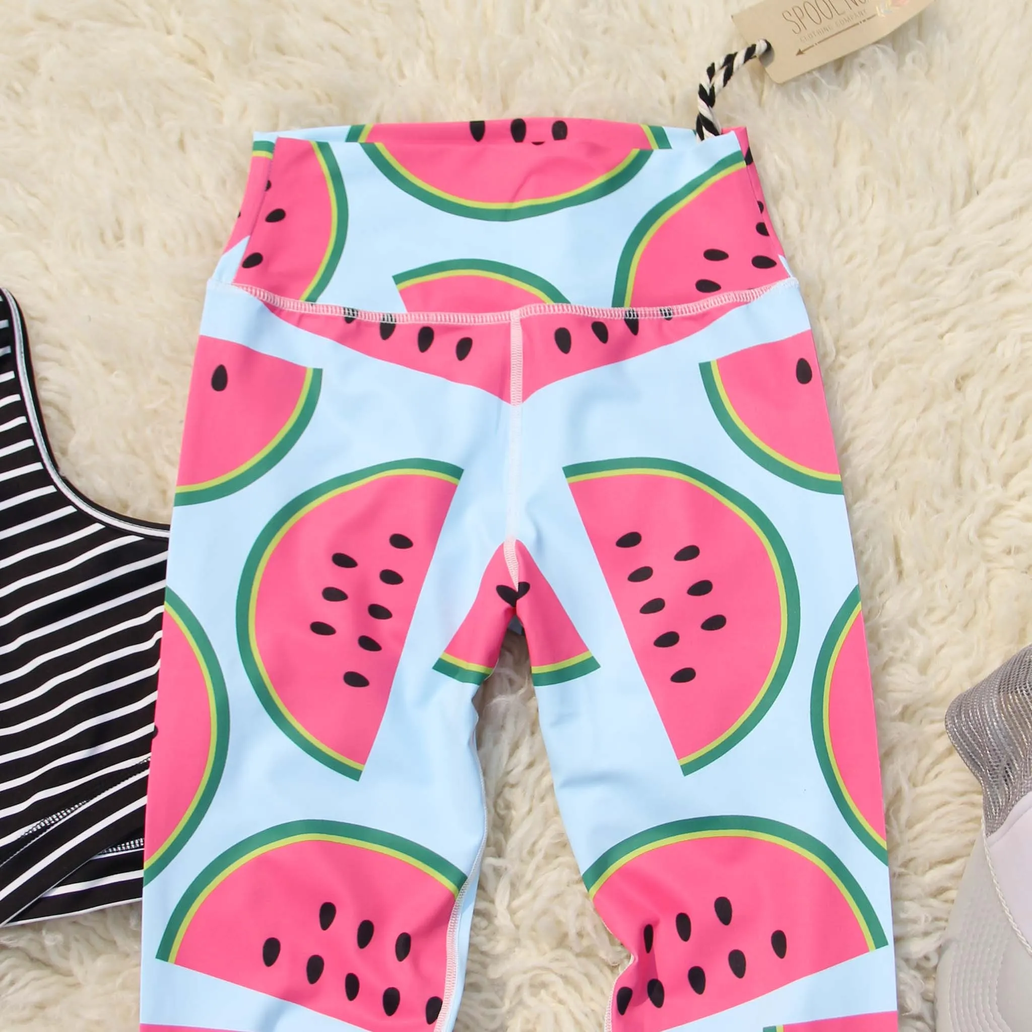 Watermelon Stretch Yoga Pants