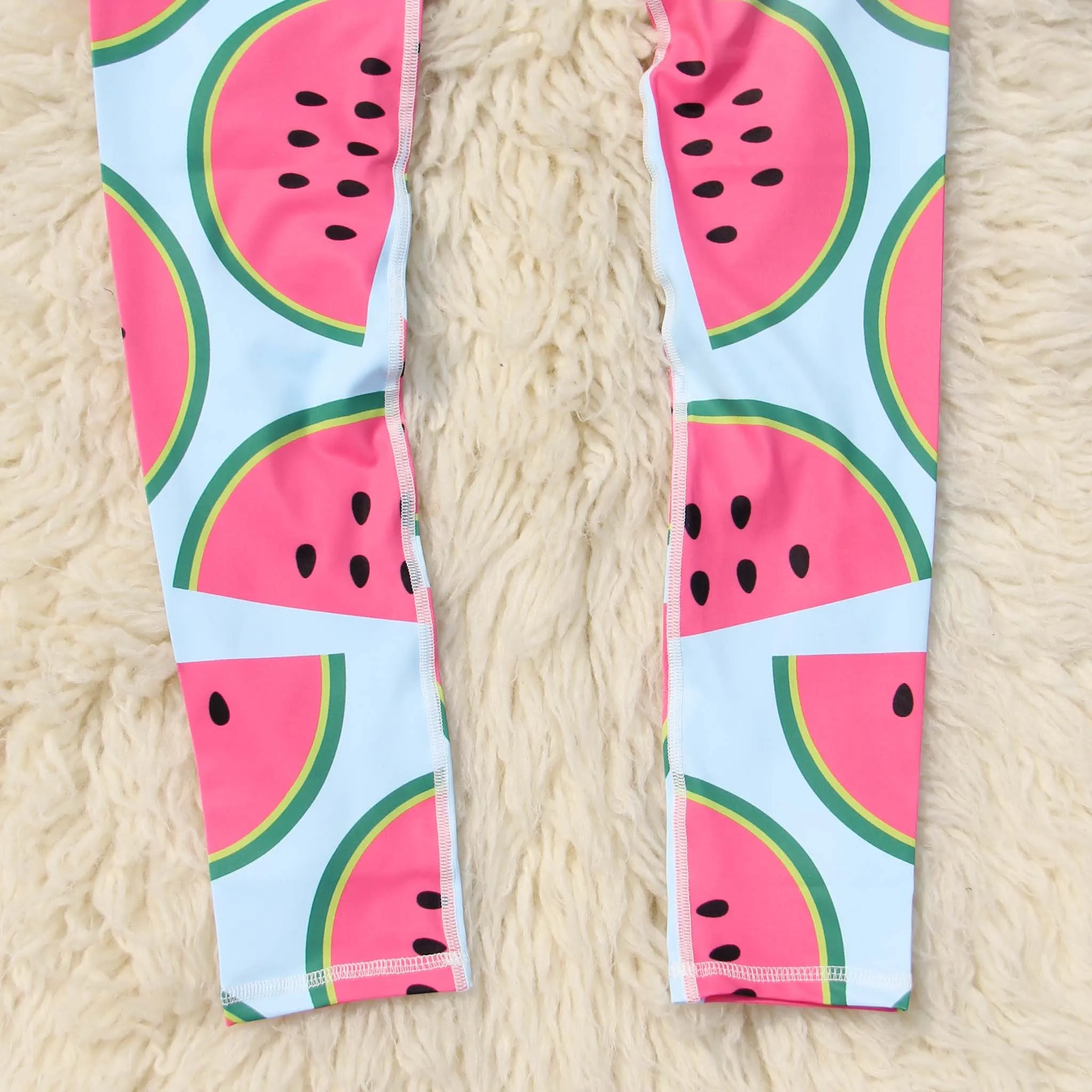 Watermelon Stretch Yoga Pants