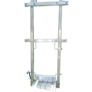 Werner Pump Jack Wide End Rail and Toe Board Assembly