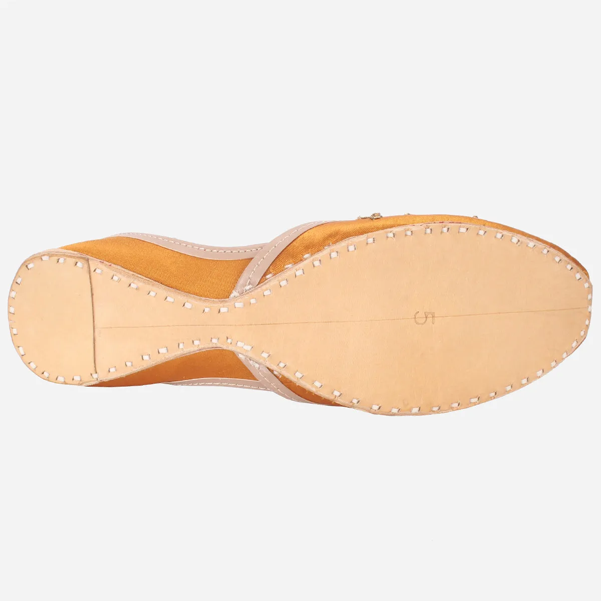 Women "ACHIM" Leather Embellished Khussa