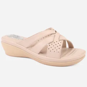 Women "KEICH" Comfort Strappy Slippers