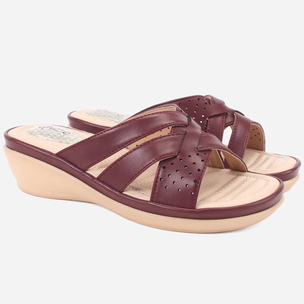 Women "KEICH" Comfort Strappy Slippers