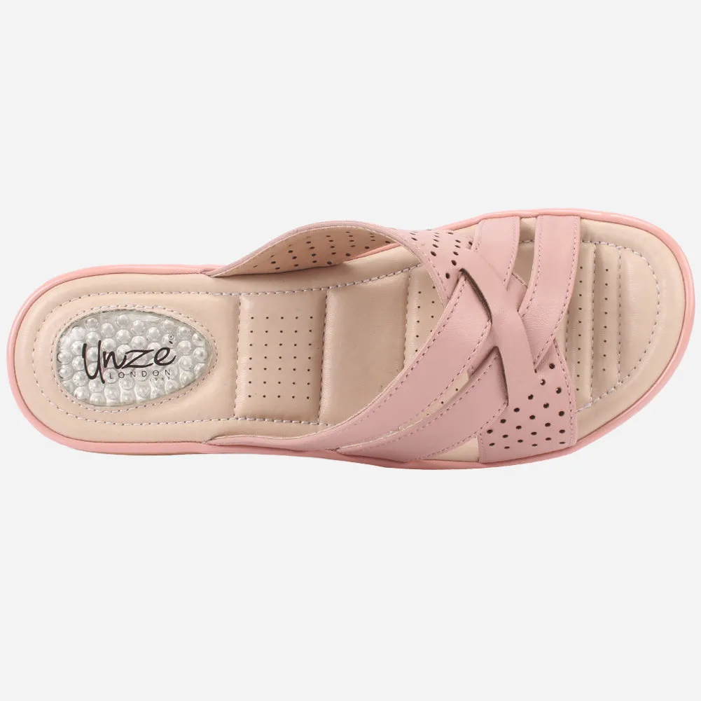 Women "KEICH" Comfort Strappy Slippers