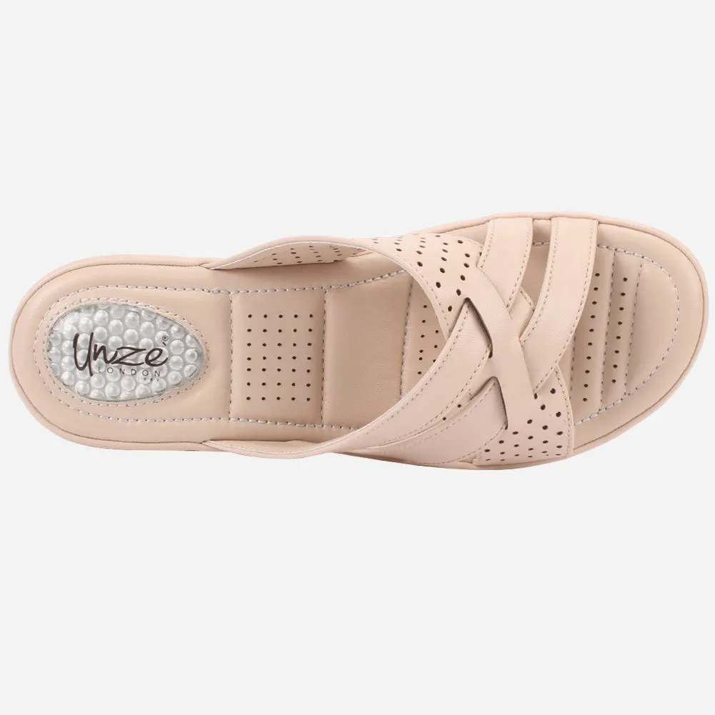 Women "KEICH" Comfort Strappy Slippers