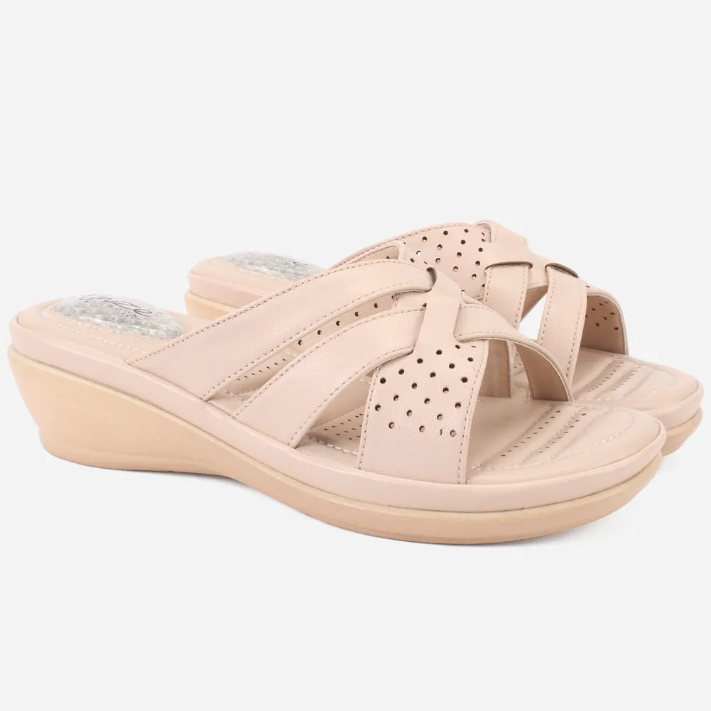 Women "KEICH" Comfort Strappy Slippers