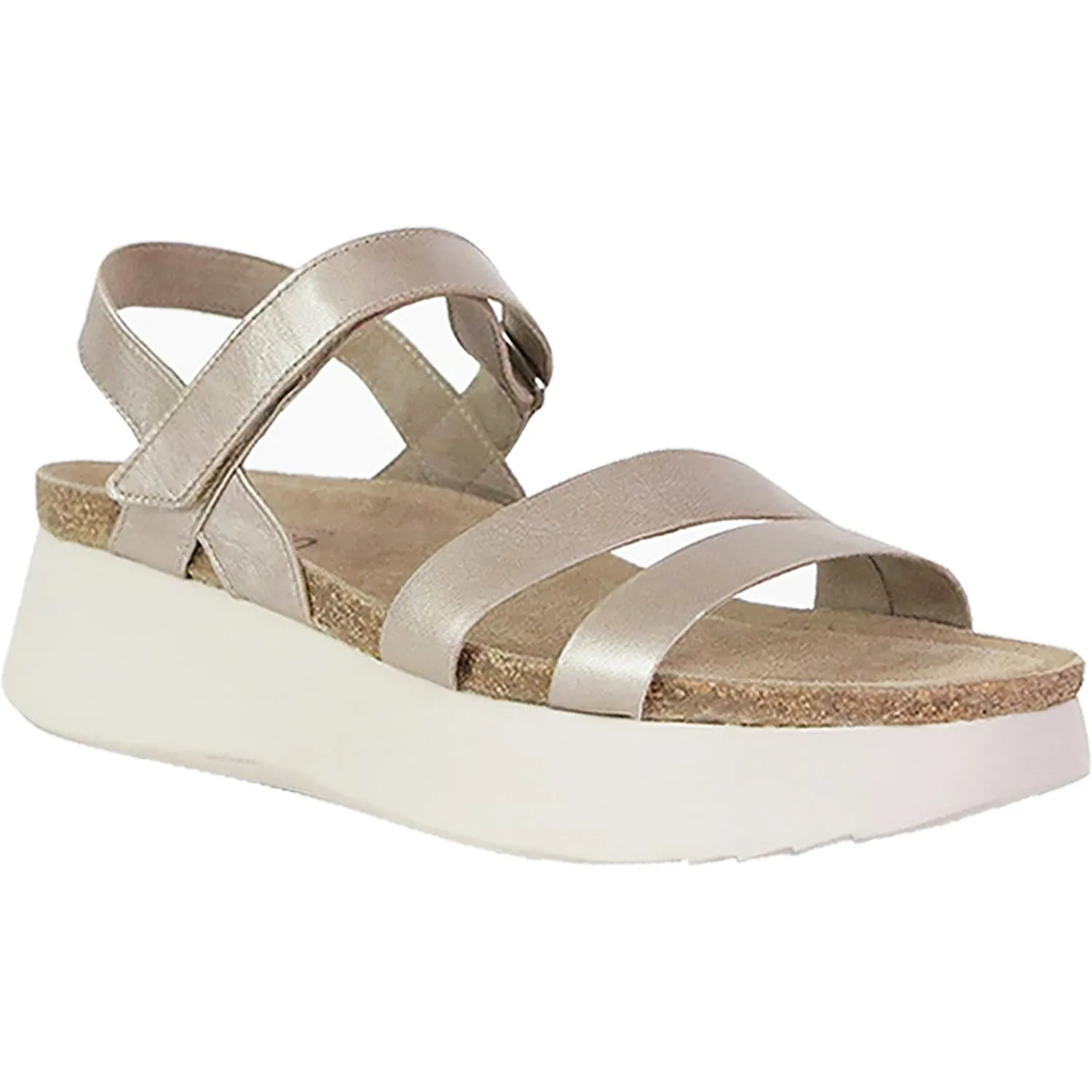 Women's Munro Juniper Taupe Metallic Leather