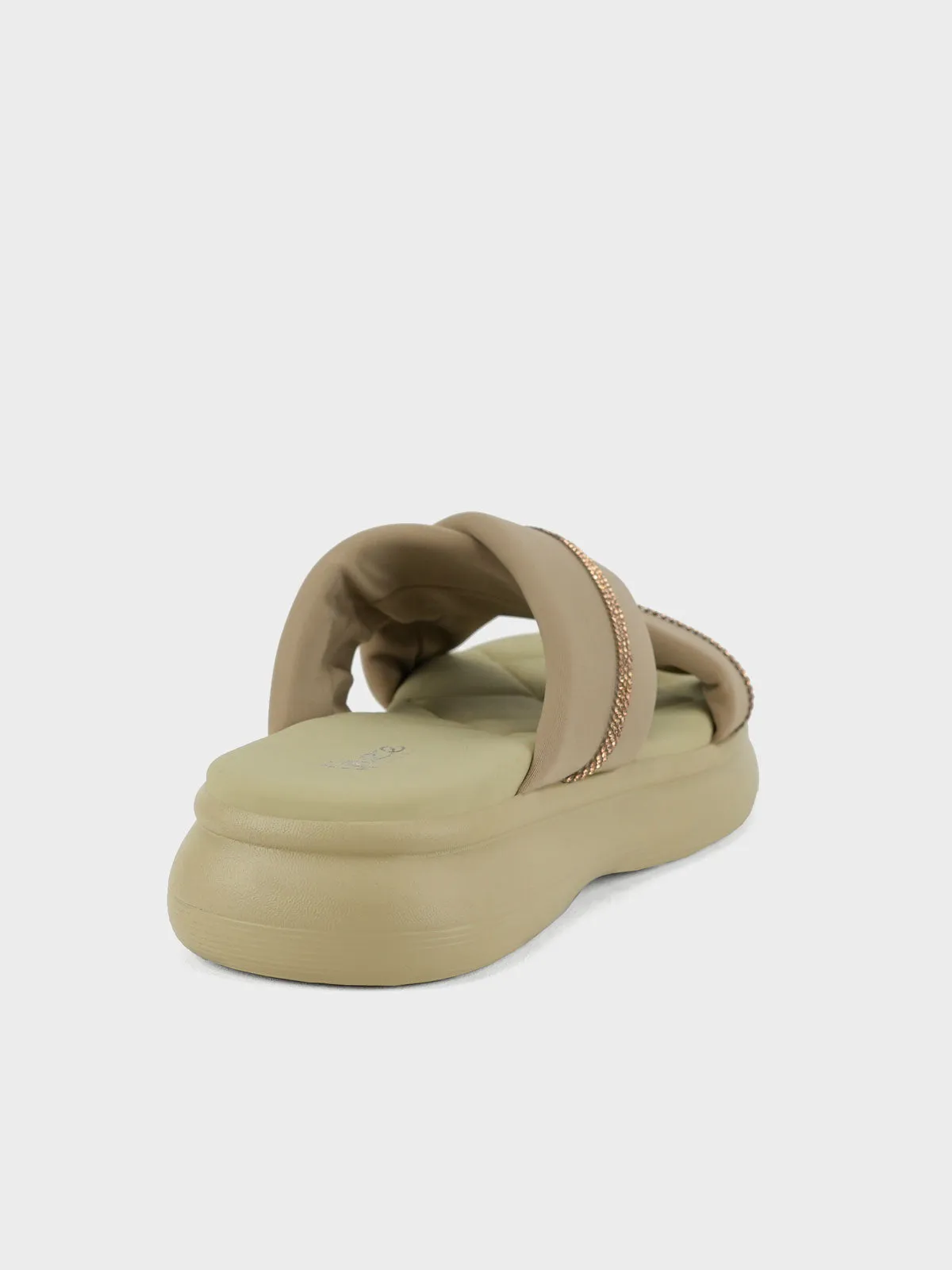 Womens "KEAWE" Crossover Casual Slippers