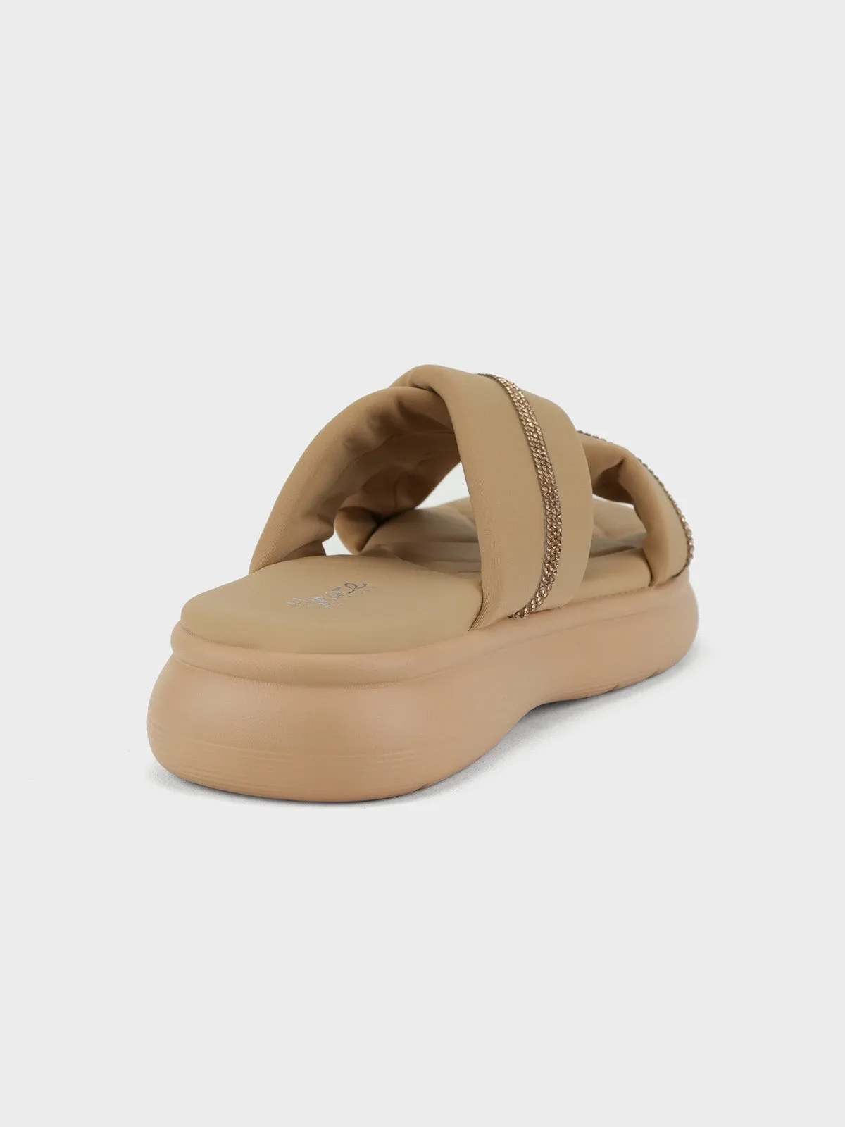 Womens "KEAWE" Crossover Casual Slippers