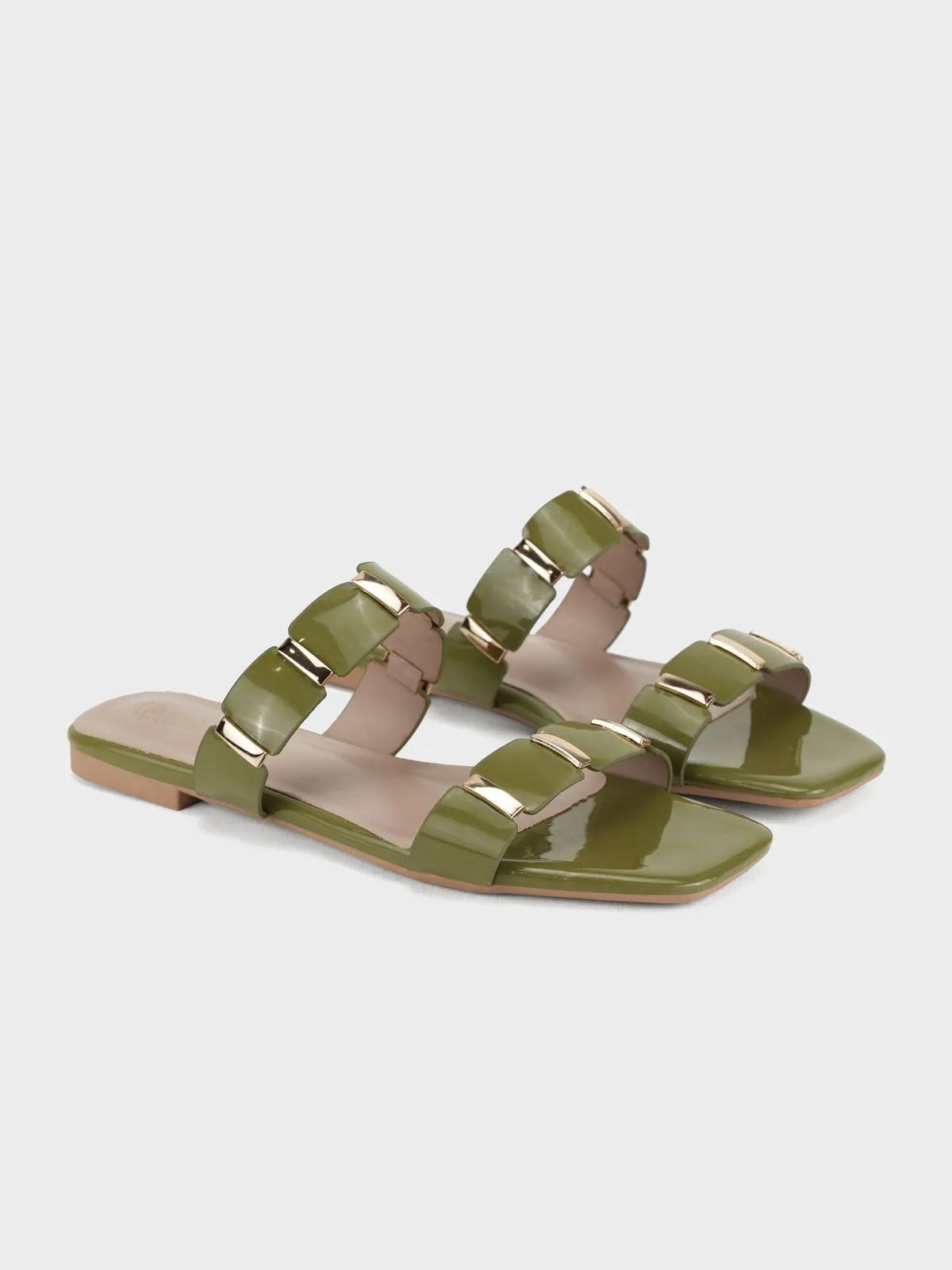 Women's "OSCAR" Flat Summer Open-Toe Slippers