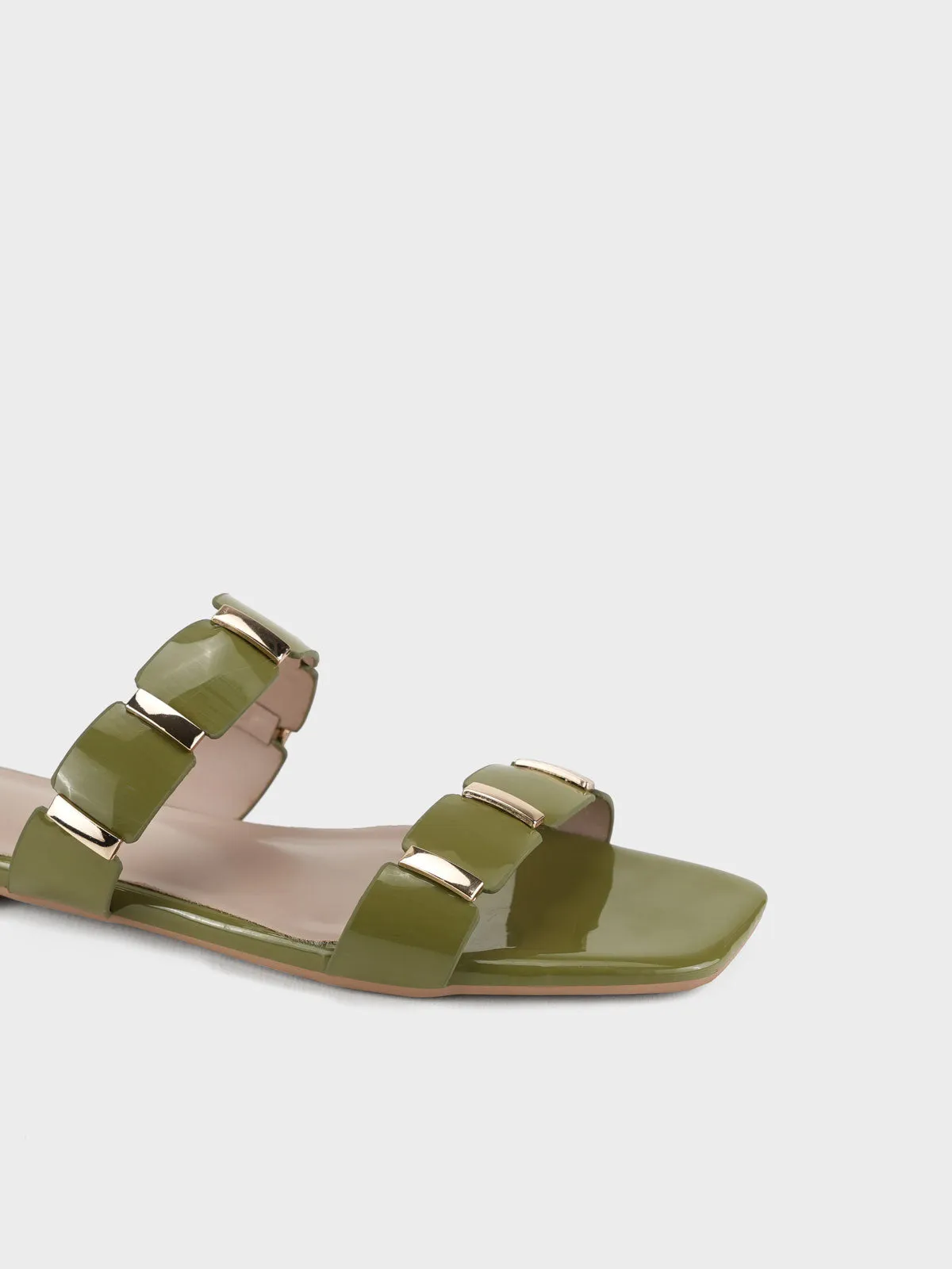 Women's "OSCAR" Flat Summer Open-Toe Slippers