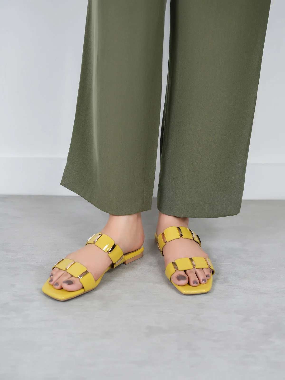 Women's "OSCAR" Flat Summer Open-Toe Slippers
