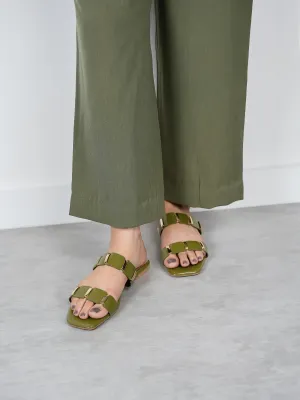 Women's "OSCAR" Flat Summer Open-Toe Slippers