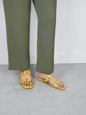 Women's "OSCAR" Flat Summer Open-Toe Slippers