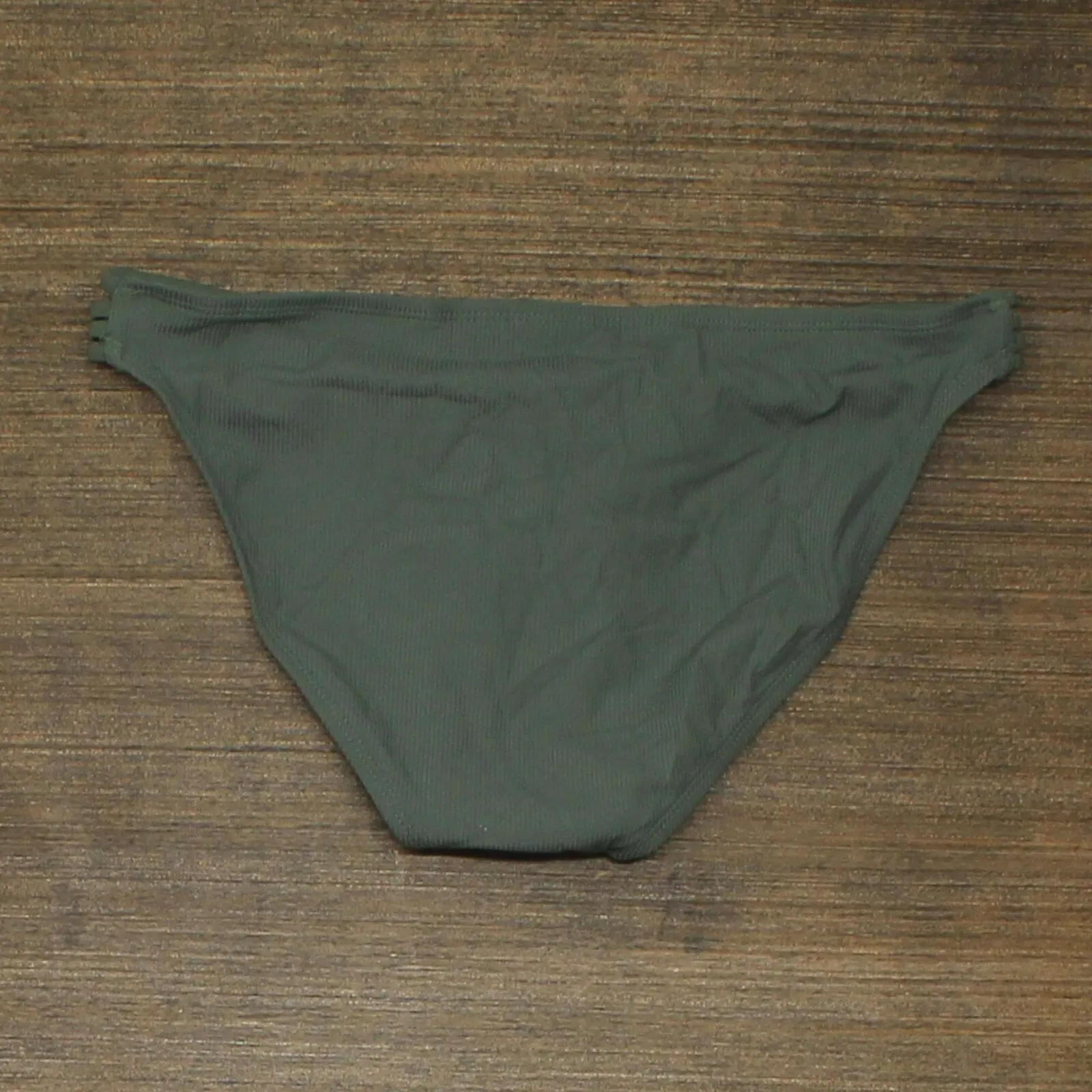 Xhilaration Juniors' Ribbed Strappy Hipster Bikini Bottom AFK33B