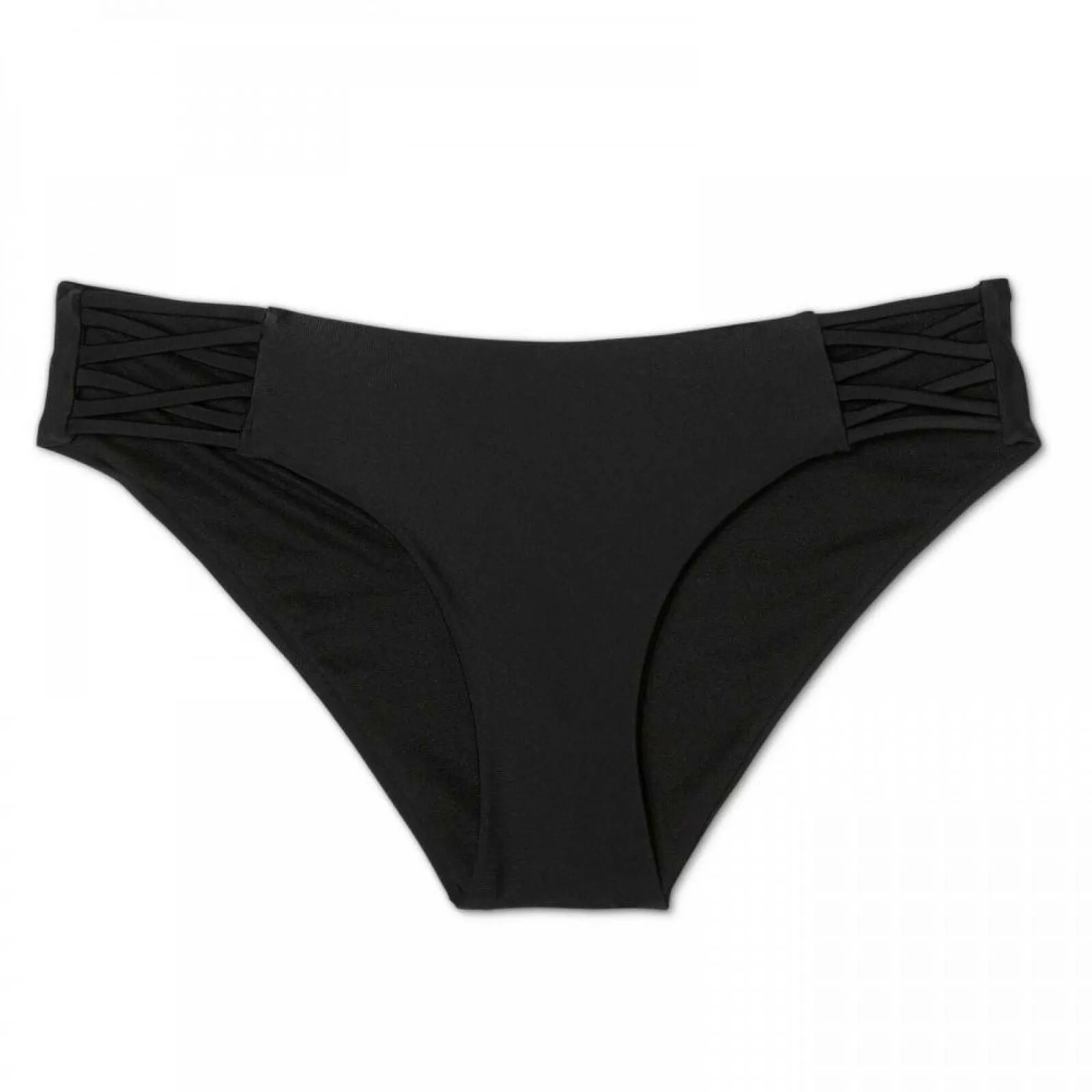 Xhilaration Women's Crisscross Strappy Cheeky Bikini Swim Bottom