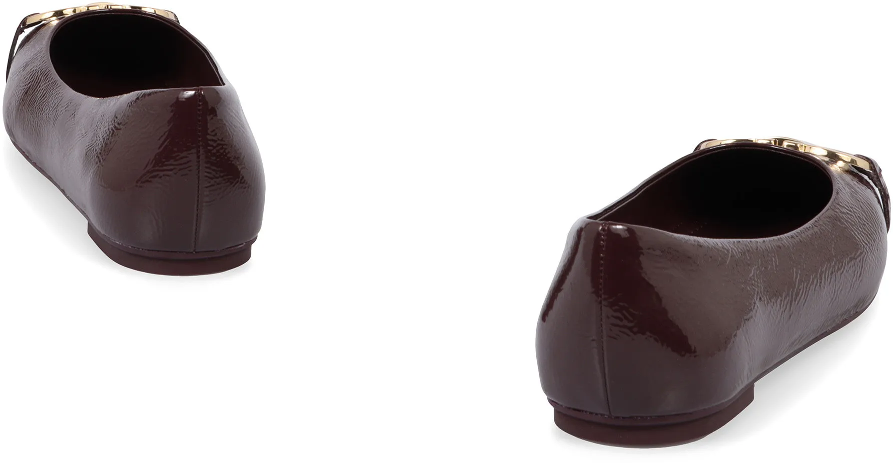 Zilu leather ballet flats
