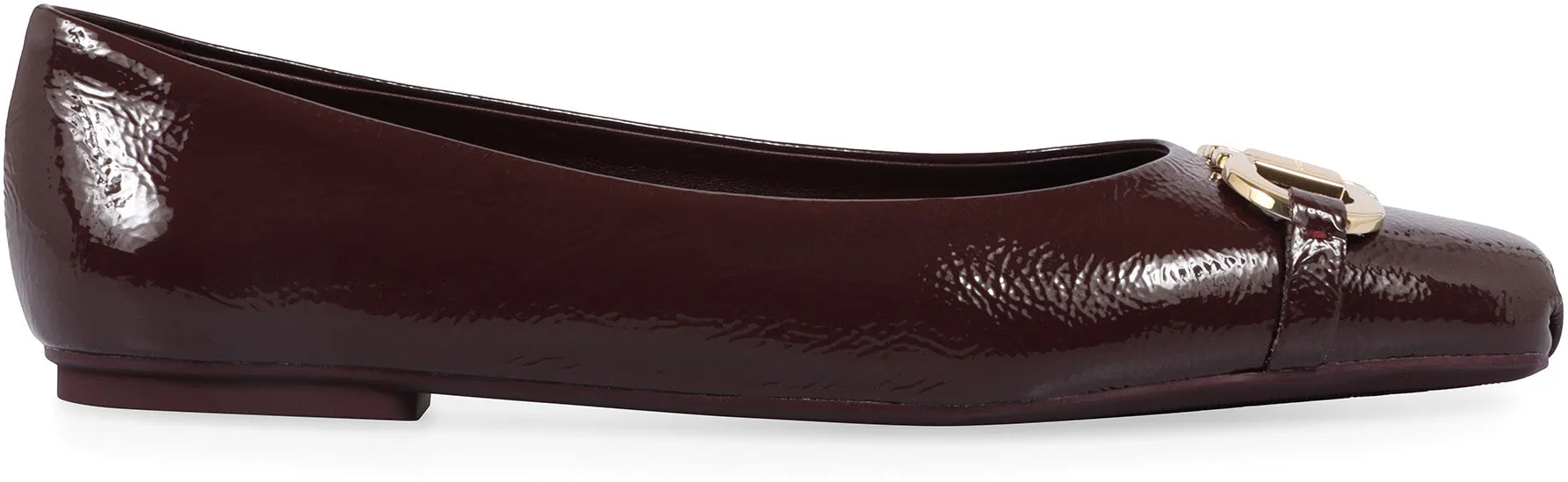 Zilu leather ballet flats